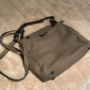 Co-lab faux leather purse, mauve-ish beige colour